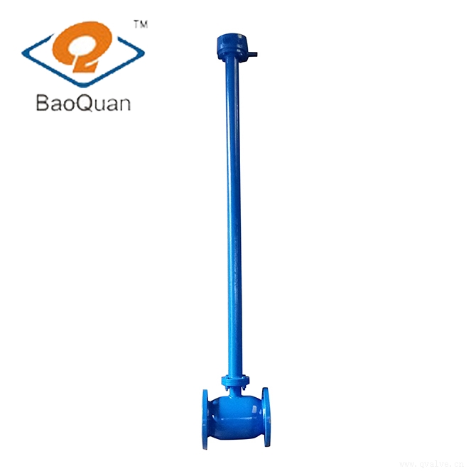 加長(zhǎng)桿焊接法蘭球閥